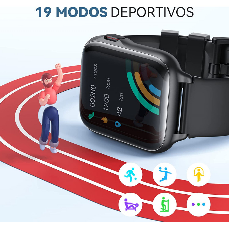 Parsonver Smartwatch Hombre Con Llamadas Bluetooth 1 69 Reloj