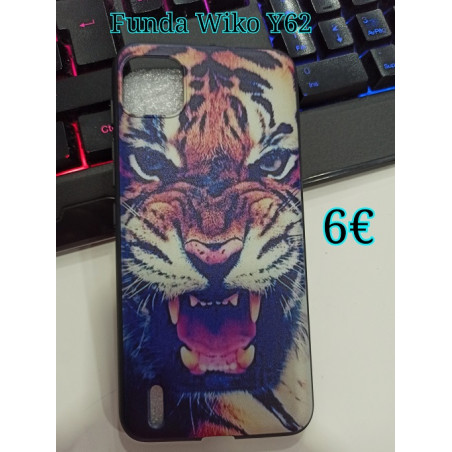 Funda wiko Y62 Tigre