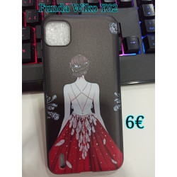 Funda Wiko Y62 Mujer bonita