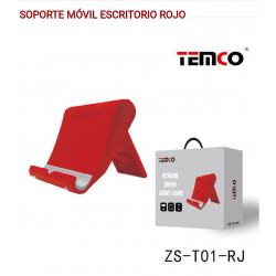 Soporte Móvil Escritorio Rojo