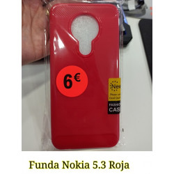 Funda Nokia 5.3 Color Rojo