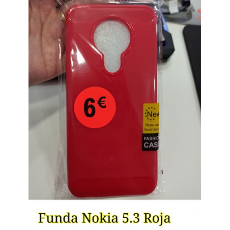 Funda Nokia 5.3 Color Rojo