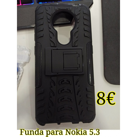 Funda NOKIA 5.3 Anti golpes Color Negro