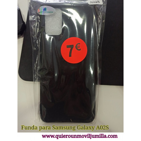 Funda Samsung Galaxy A02S Color Negro