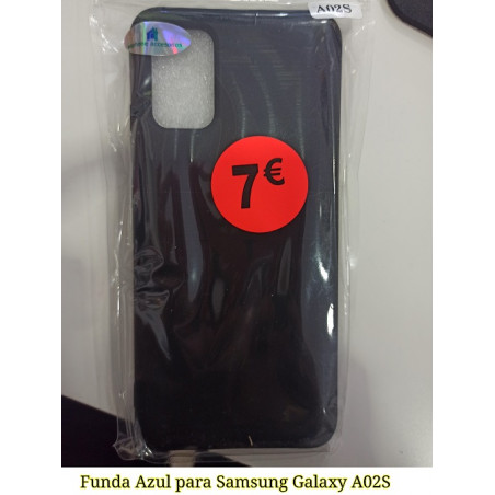 Funda Samsung Galaxy A02S  color azul marino