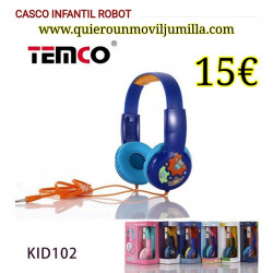 Cascos infantiles ROBOT