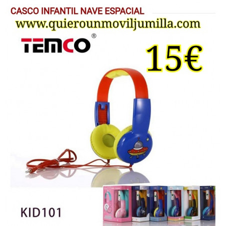 Cascos nave espacial para niños y niñas