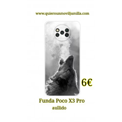 Funda para Poco X3 PRO aullido