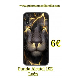 Funda para Alcatel 1SE león