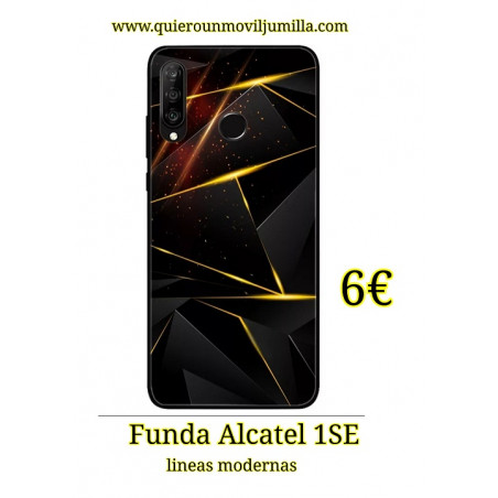 Funda lineas Modernas para Alcatel 1SE