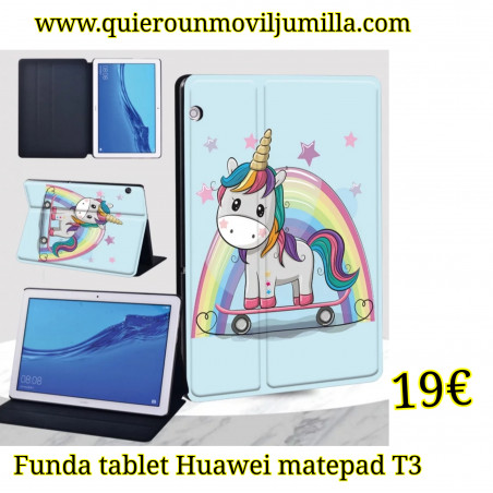 Funda para Huawei matepad T3 (TABLET HUAWEI T3) Unicornio