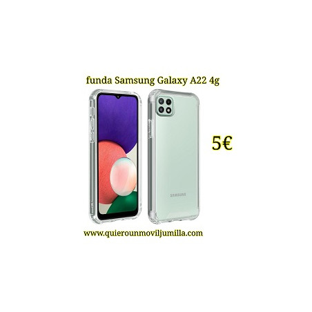 Funda transparente para Samsung galaxy A22 4G