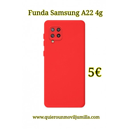 Funda Samsung Galaxy A22 4g Roja