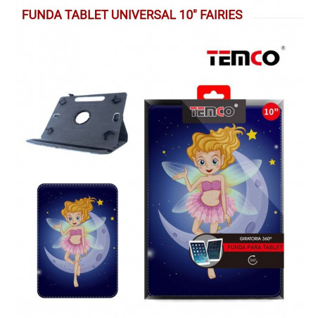 Funda para tablet 10 pulgadas FARIES linda hada