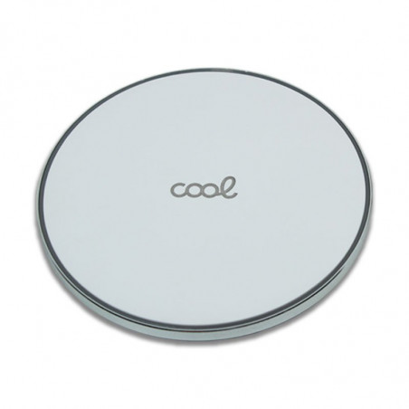Dock Base Cargador Smartphones Inalámbrico Qi Universal COOL (Carga Rápida) Blanco