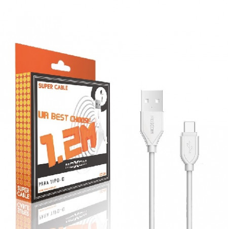 Cable Moxom CC-06 de Carga Rápida 1.2 Metros - Tipo C