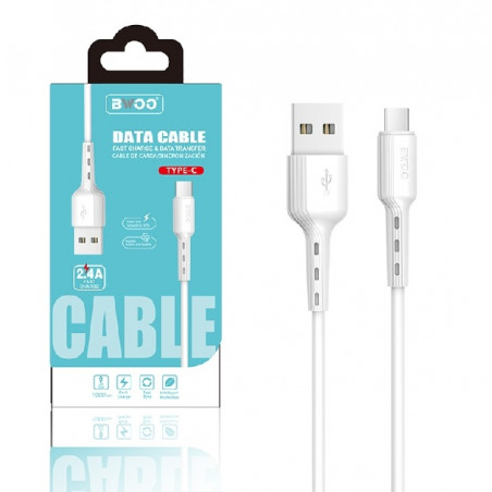 Cable BWOO X130 Carga Rápida 2.4A TipoC