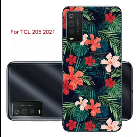 Funda TCL 205 Flores