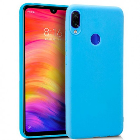 Cool Funda Silicona Celeste para Xiaomi Redmi Note 7/Note 7 Pro