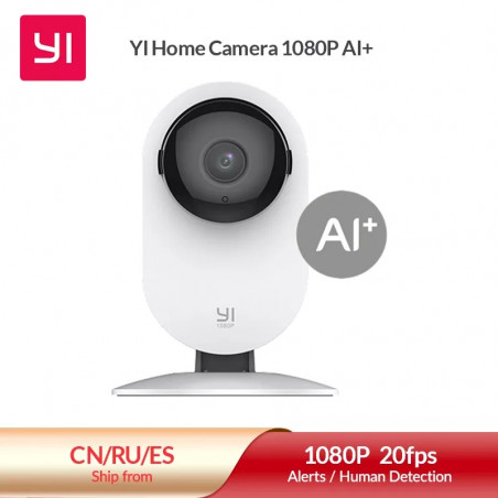 Cámara de vigilancia por WIFI yi home 1080p seguridad
