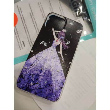 Funda iPhone 13 mini linda muñeca hada