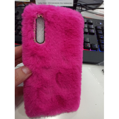 Funda para Samsung Galaxy A30S y A50 pelo fucsia super original