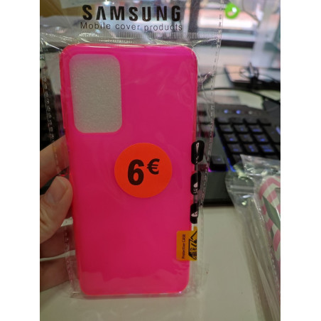FUNDA ROSA PARA SAMSUNG GALAXY A32 MODELO 5G ( NO COMPATIBLE CON EL 4G)