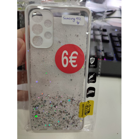 Funda para Samsung Galaxy A32 4g ( no compatible con el modelo 5g) brillo blanca