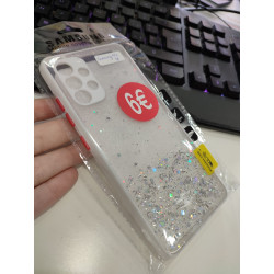 Funda para Samsung Galaxy A32 4g ( no compatible con el modelo 5g) brillo blanca