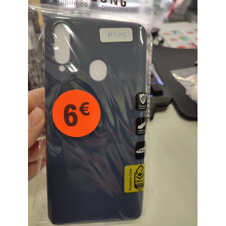 FUNDA PARA SAMSUNG GALAXY A20S Silicona color azul marino