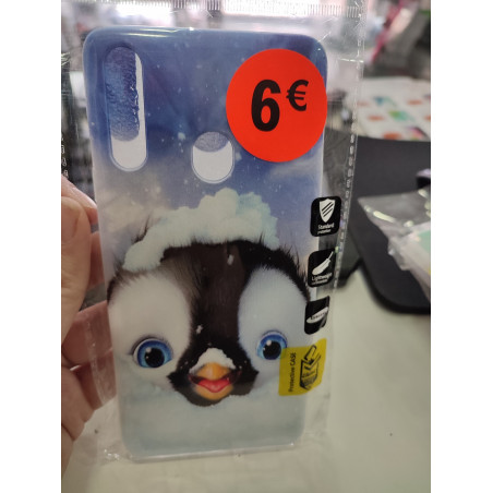 FUNDA PARA SAMSUNG GALAXY A20S pingüino