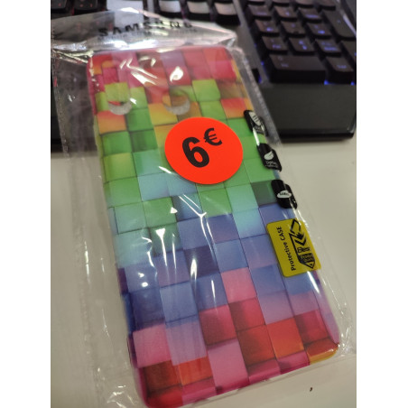 FUNDA PARA SAMSUNG GALAXY A20S Colory tetris retro