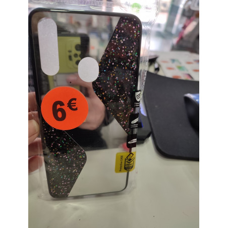 FUNDA PARA SAMSUNG GALAXY A20S  espejo y brillo negro