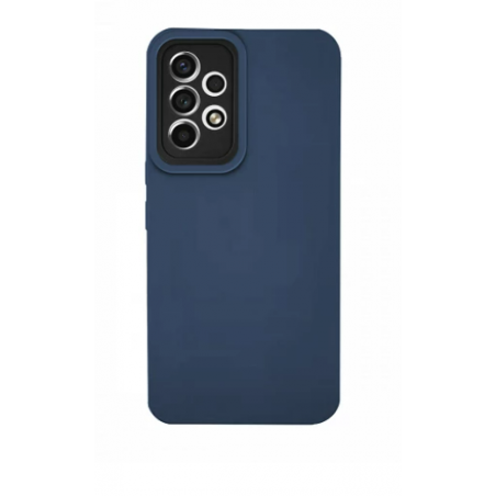 Funda Silicona Samsung Galaxy A53 con Cámara 5D AZUL