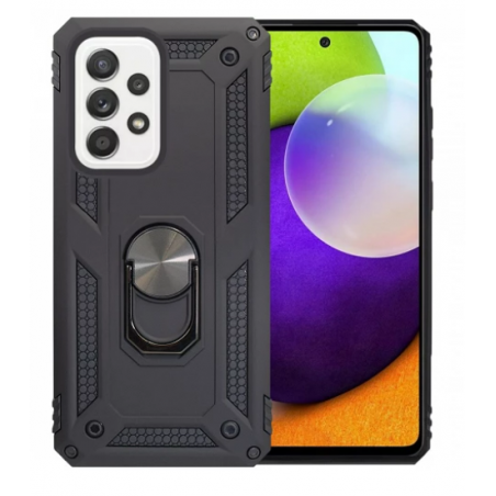 Funda Aluminio Antigolpe Samsung Galaxy A53-5G con Imán y Soporte de Anilla 360º