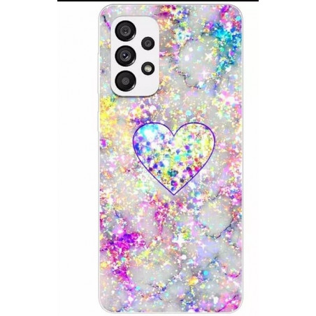 Funda Samsung Galaxy A13 Corazón varios colores lisos