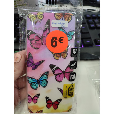 Funda Redmi Note 10 Pro Mariposa
