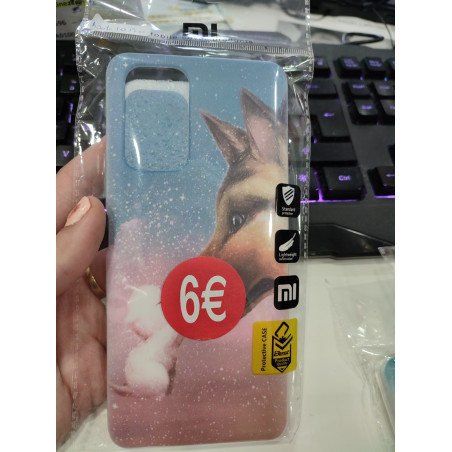 Funda Redmi Note 10 Pro lobo precioso con amor