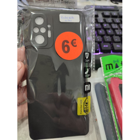 Funda Redmi Note 10 Pro negro lisa