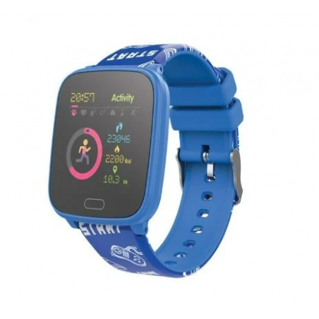 Smartwatch Forever IGO JW-100/ Notificaciones/ Frecuencia Cardíaca/ Azul