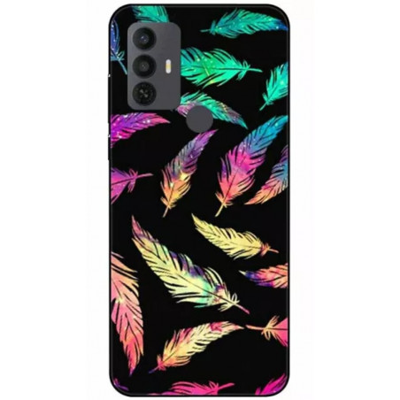 Funda para TCL 30SE Plumas