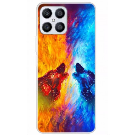 Funda para Honor X8 Lobos