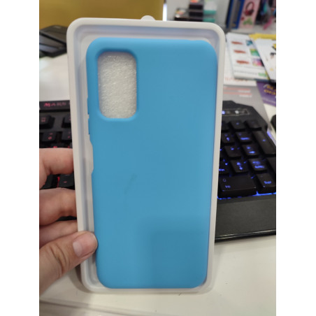 Funda para Xiaomi Redmi Note 10 5g liso azul