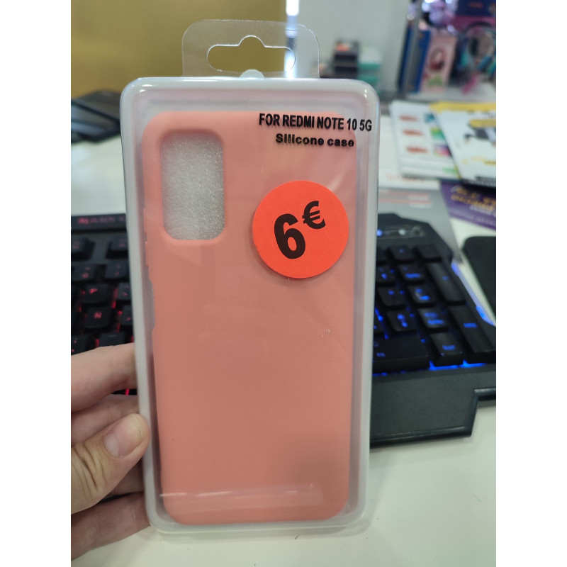 Comprar Funda rosa Xiaomi Redmi Note 10 5G