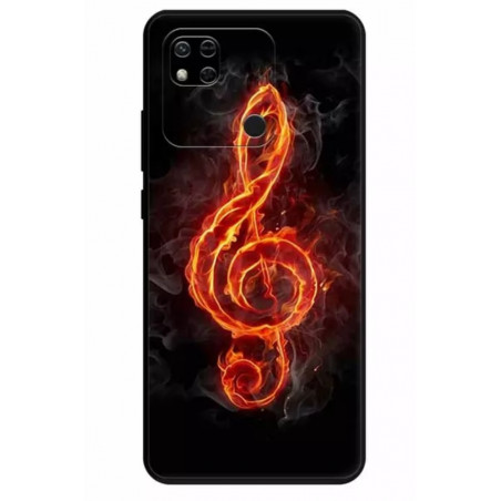 Funda para Redmi 10A  nota musical
