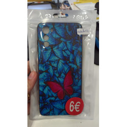 Funda motorola E32 Mariposas