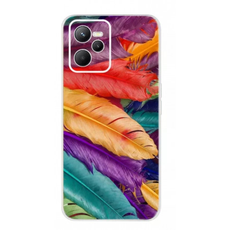 Funda para NARZO 50A Prime plumas