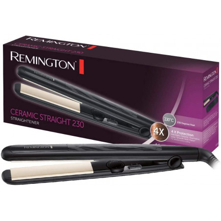 Remington Plancha de Pelo Ceramic Slim, Placas Flotantes, Cerámica Anti-estática