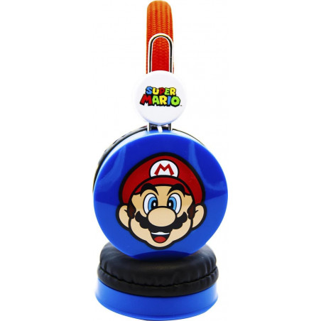 OTL Technologies Super Mario Stereo Headset para niños con límite de volumen