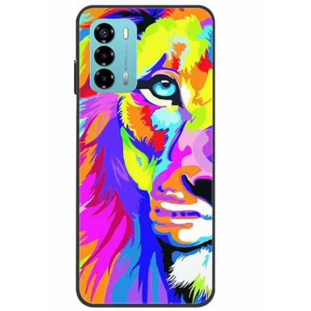 Funda ZTE V40 vita león pintura moderna original